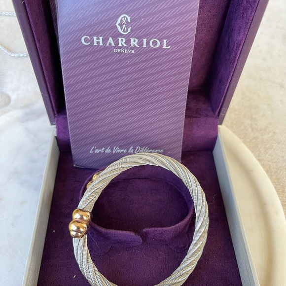 charriol bracelet.mixed metals size med - Picture 3 of 3